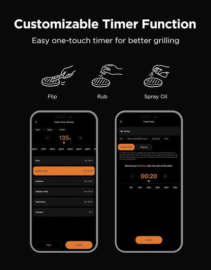 Govee Bluetooth Meat Thermometer Digital with App Alerts and Timer Mode