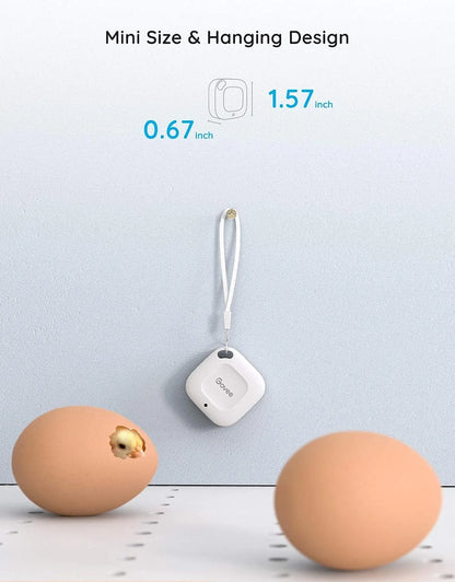 Govee Smart Bluetooth Thermometer Hygrometer H5074, Mini Humidity Sensor