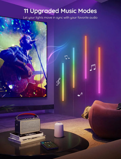 Govee Glide Wall Lights, Smart Gaming Light Bar, Works with SmartThings