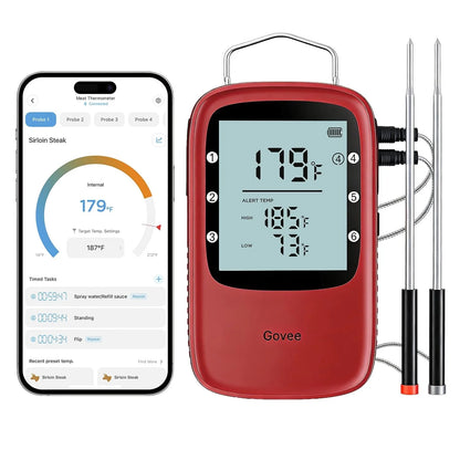 Govee Bluetooth Meat Thermometer Digital with App Alerts and Timer Mode