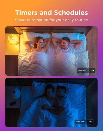 Govee Smart Light Bulbs, A19 LED Light Bulb, 800 Lumen, 6 Pack