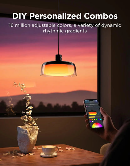 Govee Pendant Lights for Kitchen Island, Three-Layer RGBIC Smart Lighting
