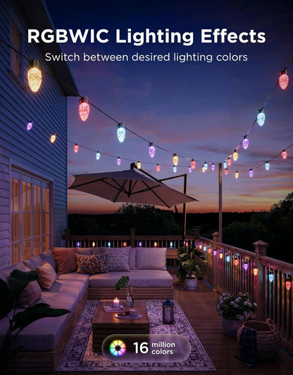 Govee C9 String Lights, Holiday Lights, 49ft