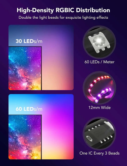 Govee Envisual TV LED Backlight T2 with Dual Cameras for 75-85 inch TVs