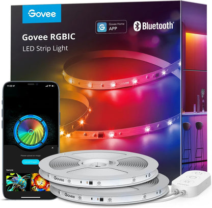 Govee 16.4ft RGBIC LED Strip Lights, LED Lights for Bedroom, APP Control