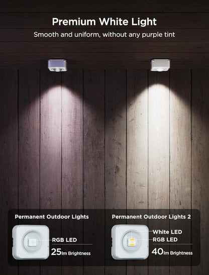Govee Permanent Outdoor Lights 2, 100ft RGBIC Outdoor Lights with 100 Modes