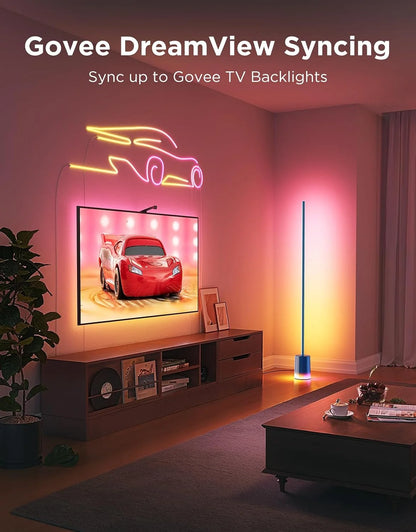 Govee Floor Lamp 2, RGBIC Smart Floor Lamp for Living Room, Bedroom