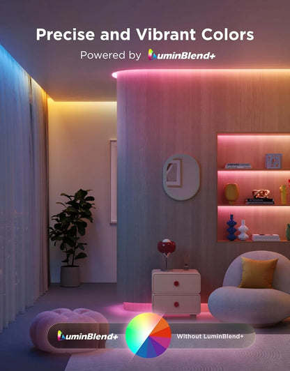 Govee LED Strip Light 2, 65.6ft, RGBWWIC, 1000K to 10000K White Light, WiFi
