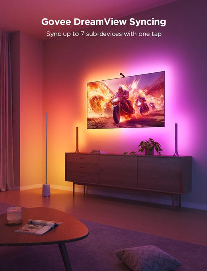 Govee TV Backlight 3 Lite, 16.4ft LED Strip Lights Sync with 75-85 Inch TVs