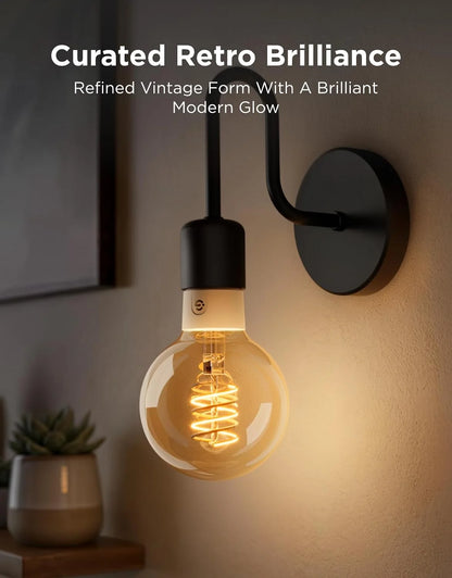 Govee Edison Bulbs, G25 Smart Vintage Light Bulbs, RGBWW, E26 Base 4 Pack