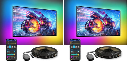 Govee TV LED Backlight, RGBIC Smart LED Strip Lights for 55-65 inch TVs