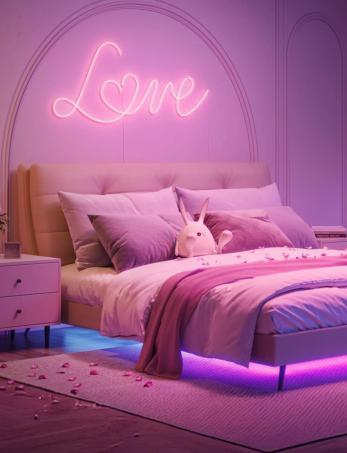 Govee RGBIC Neon Lights 16.4ft Works with Matter, Alexa, Google Assistant