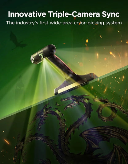 Govee TV Backlight 3 Pro with HDR Triple Camera, Sync to 75-85 Inch Screen