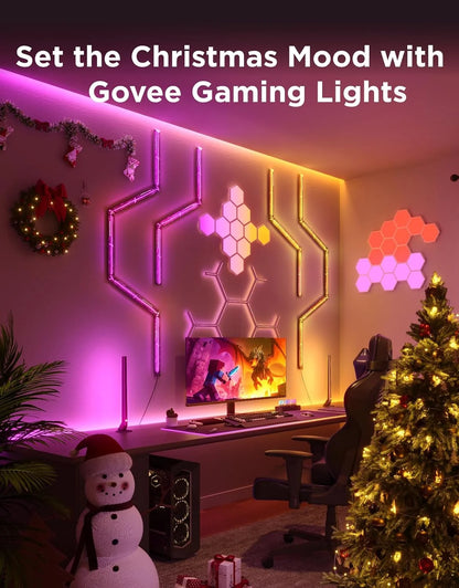Govee RGBIC Gaming Light Bars H6047 with Smart Controller, Wi-Fi Smart LED