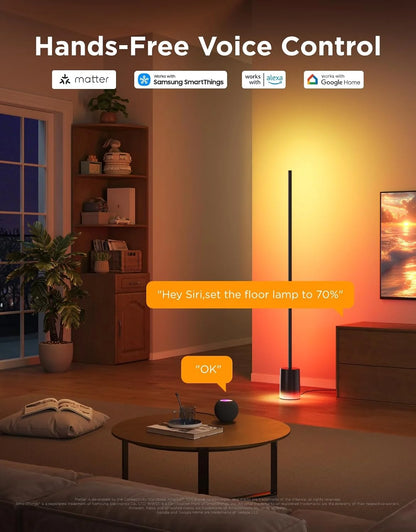 Govee Floor Lamp 2, RGBIC Smart Floor Lamp for Living Room, Bedroom
