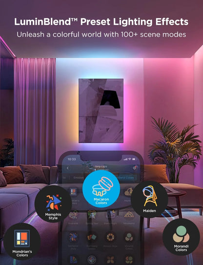 Govee RGBWWIC LED Strip Light 2 Pro 6.56ft, Smart Control, APP, WiFi